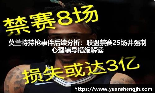 银河莫兰特持枪事件后续分析：联盟禁赛25场并强制心理辅导措施解读